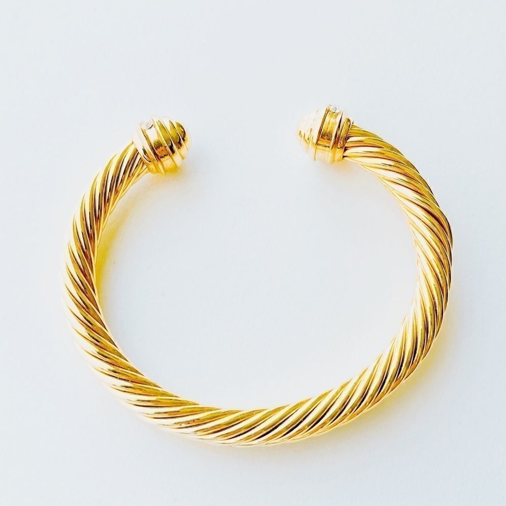 VINTAGE Costume Cuff Bracelet - Picture 5 of 6